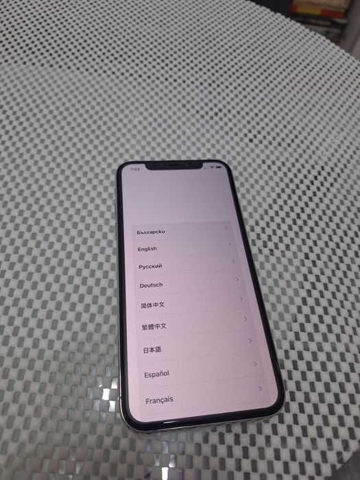 iPhone XS silver 64Gb