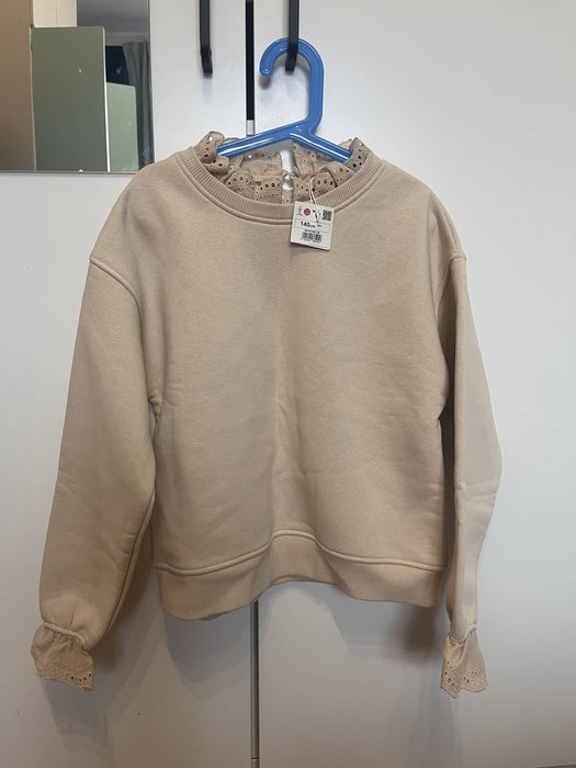 Дрехи за момиче Reserved 140 - клин, риза и суитшърт