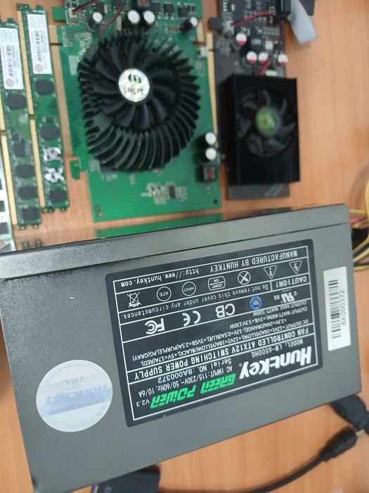Комплектующие для ПК (SSD, ОЗУ 8GB х3, БП, материнка + 15, видеокарты)