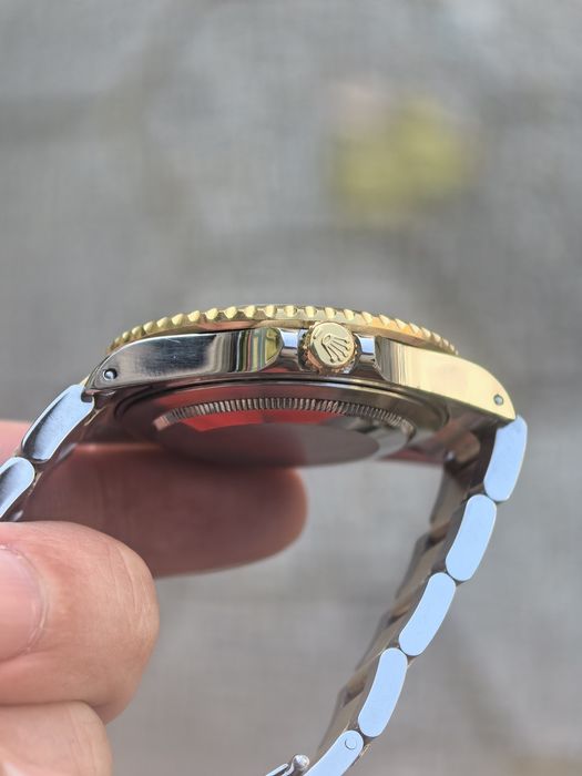 Rolex 16713 GMT Master 2 Root Beer 18K Gold/Steel