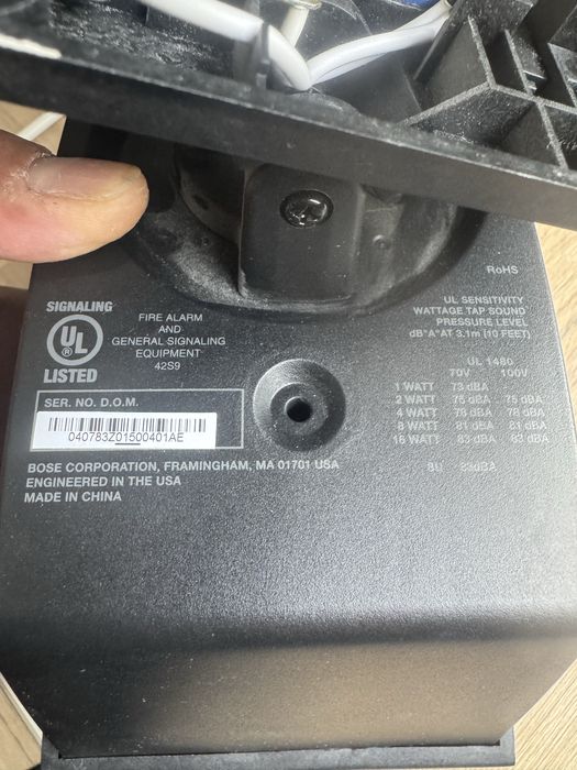 Bose FreeSpace 3 Series Acoustimass Bass 6.1