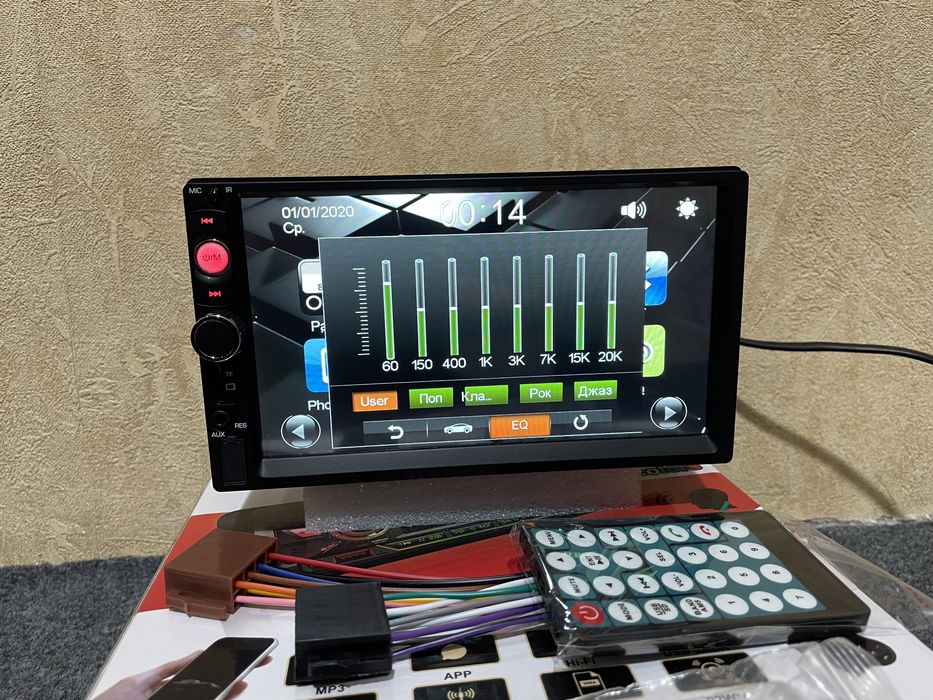 Skidka Pioneer sensor ekran manitor 7dyum un avta mafon usb blutus aux