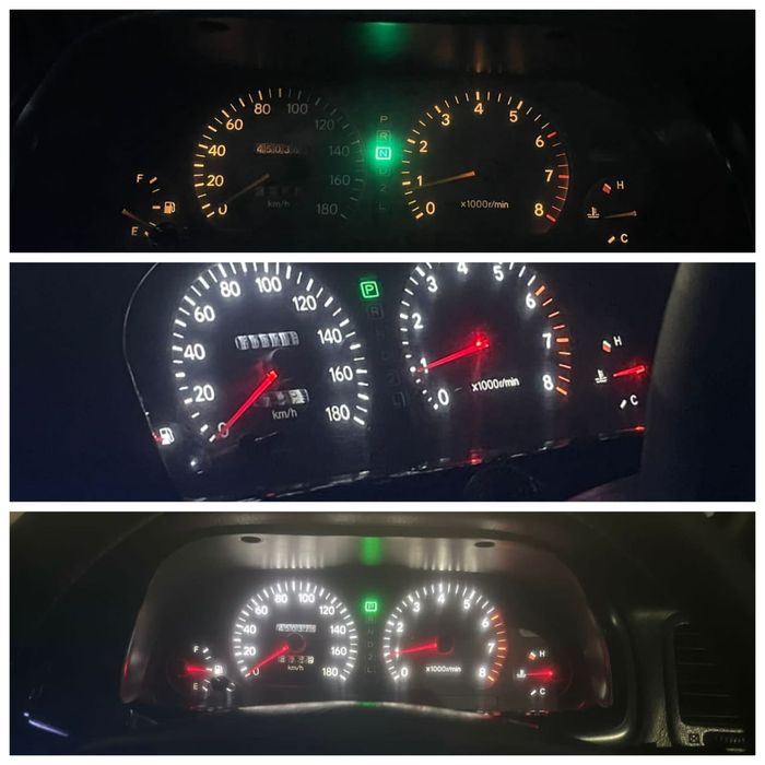 Замена лампочек приборки