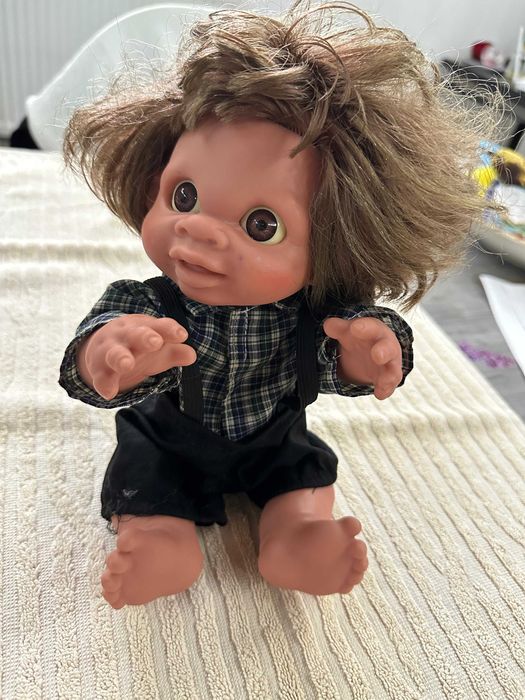 Vintage DAM Troll Doll-made in denmark 1974