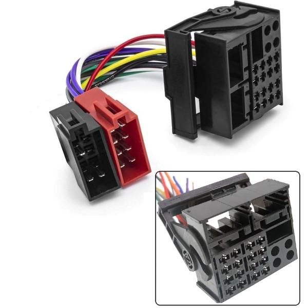 автомобилна букса iso за audi, seat, skoda, vw autoexpress