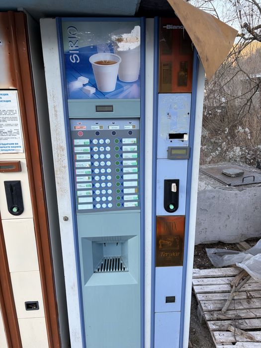 Продава 3 кафе автомати Bianchi sirio