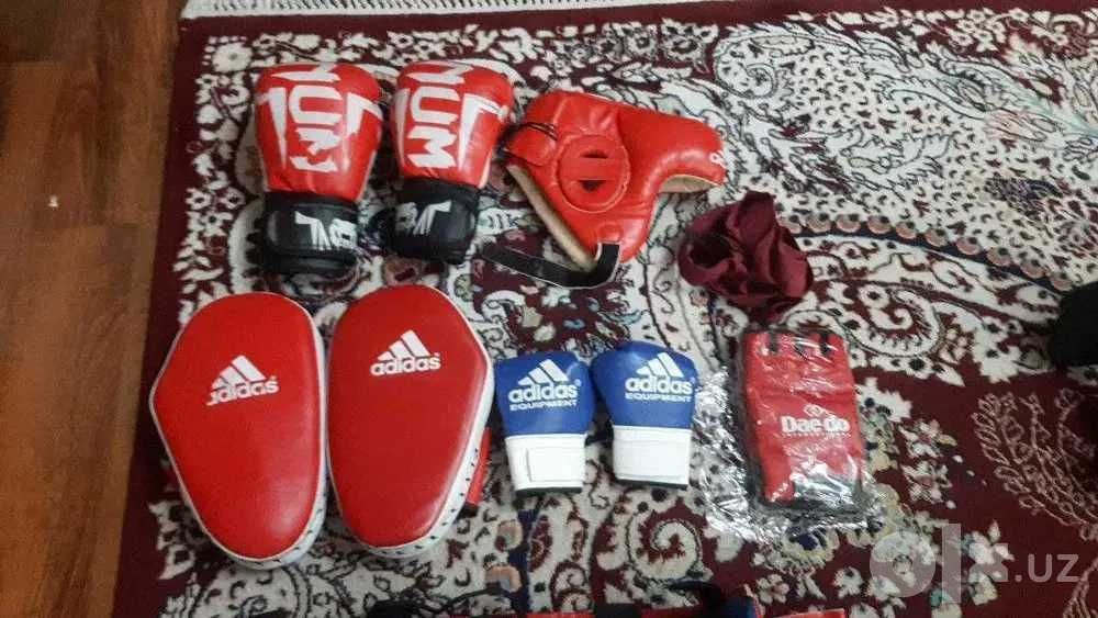 ishlatilgan boks perchatka shlem mma qolqop va bint sotiladi