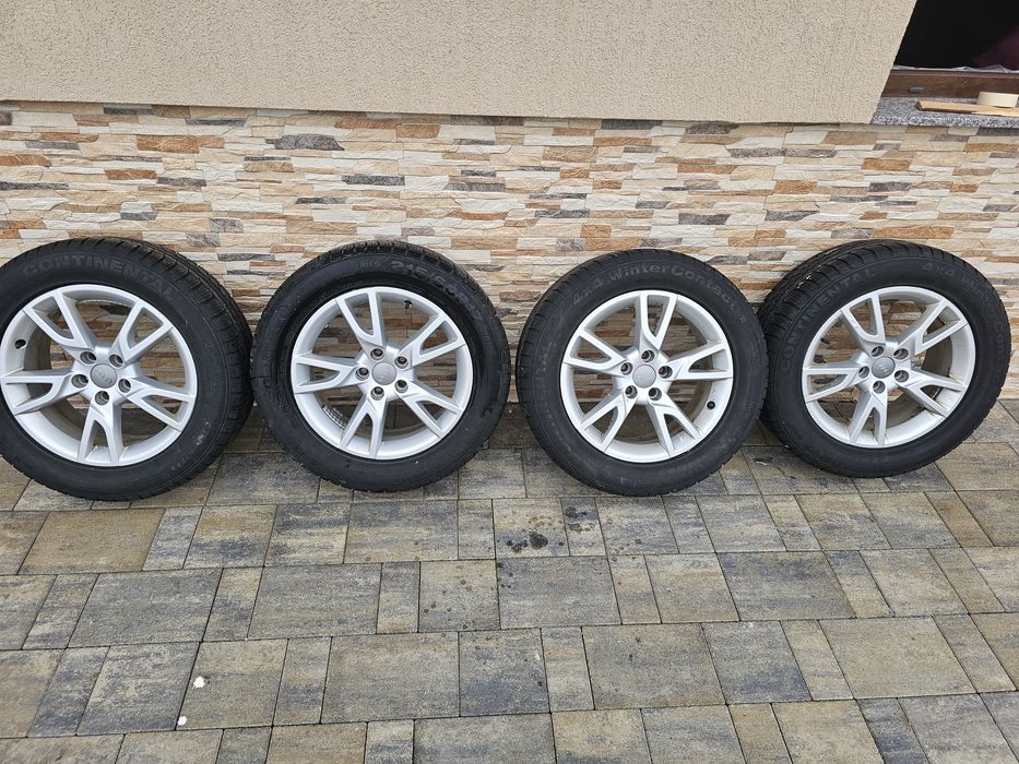 Jante Audi q3 r17  cu anvelopa iarna215 60  r17