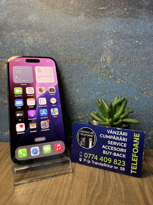 Iphone 15/128Gb/Garantie 2Ani Centrul de Telefoane/Rate