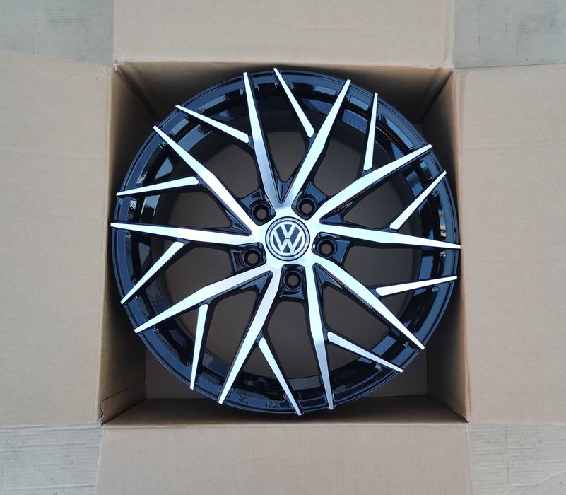 Jante 18 VW Passat Golf 8 7,6,5 Tiguan T-ROC  Touran Sharan Jetta Caddy Arteon CC ID.3  Phaeton Scirocco    Jante Noi cu Factură și Garanție