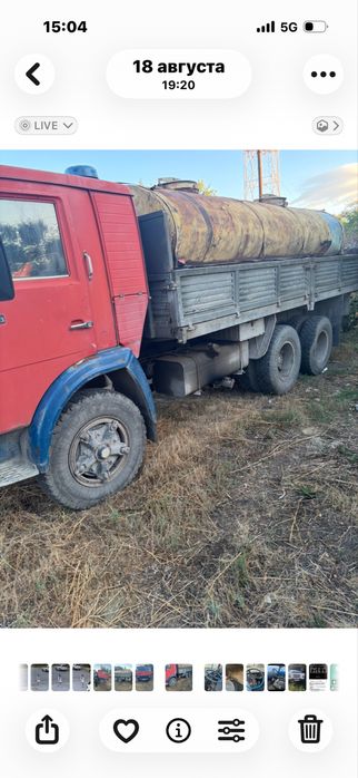 Камаз 5320 8Т.бортовой