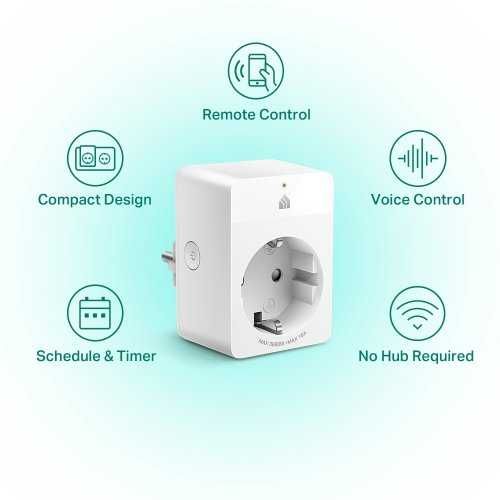 есть TP-Link KASA KP105(1-P)/P100(4-P)/P110(2-P) Умная Wi-Fi розетка +
