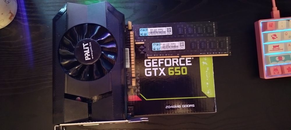 продам видеокарту gtx 650 2gb