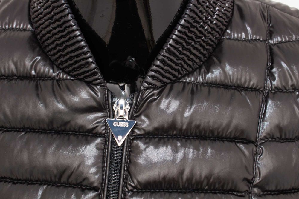 Guess Vera дамско яке черно shiny подплатено Thermore S ново