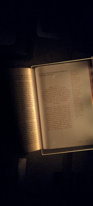 PageGlow – Плоска LED лампа за четене, с USB C зареждане