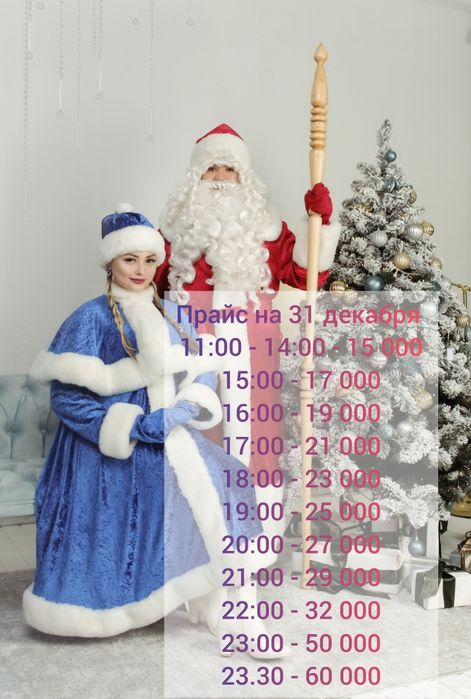 Дед Мороз и Снегурочка