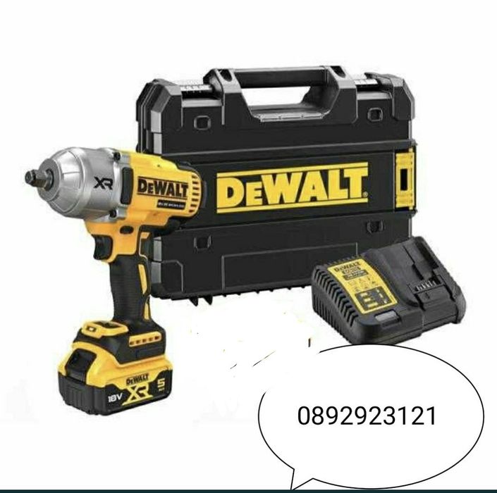Dewalt 18v xr 900 гайковерт 1900 нм комплект