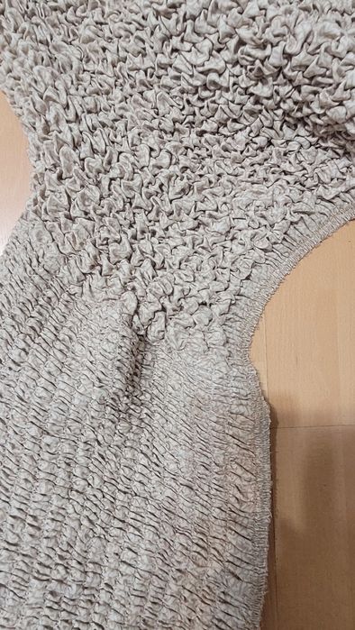 Husa creponata pentru tablia si lateralele patului de 160x200cm, micro