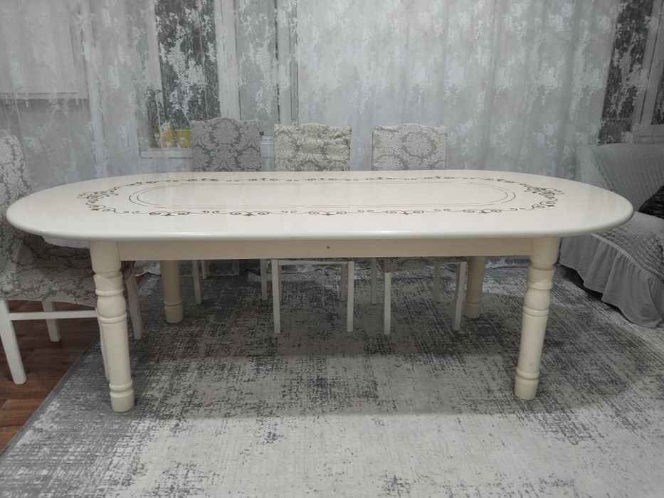 Стол кухонный двухуровневый