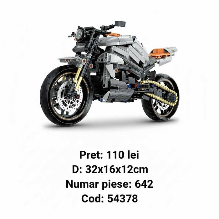 Jucarii tip Lego - Vehicule si Motociclete Technic, Motoare Masina