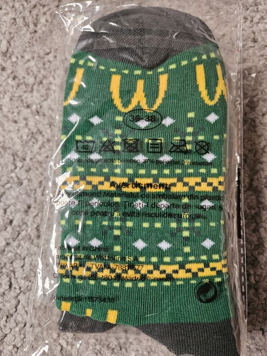 Ciorapi sosete Mc Donalds cadou Craciun 2025