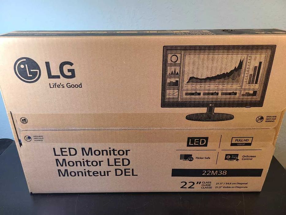 Продам монитор LG 22" 22M38