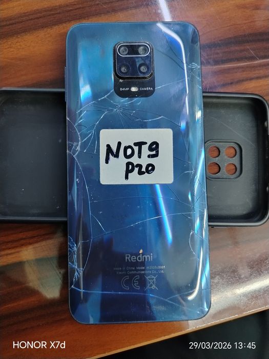 Redmi not 9 pro 128 ga 6+2