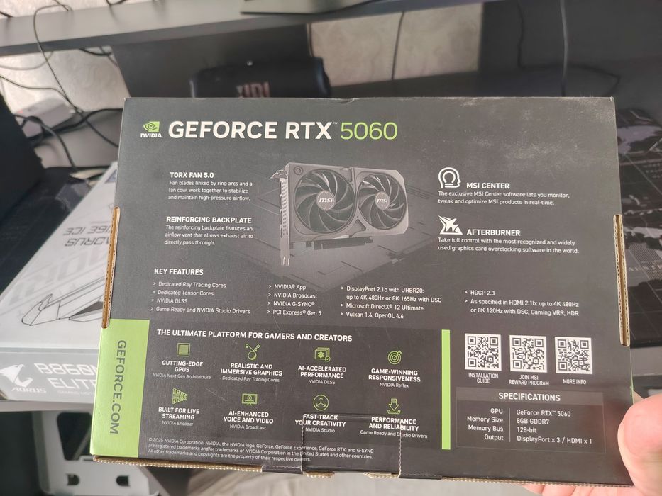 RTX 5060 8 ГБ  GeForce