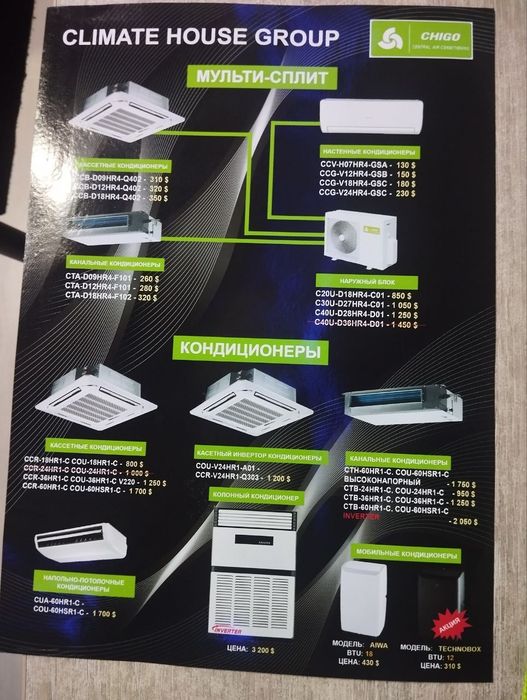 Кондиционирование Aiwa
