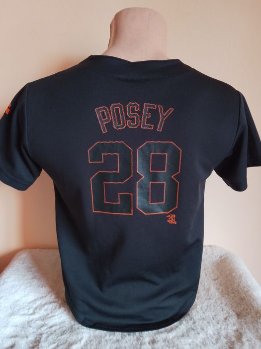 Tricou Baseball San Francisco Giants #28 Buster Posey