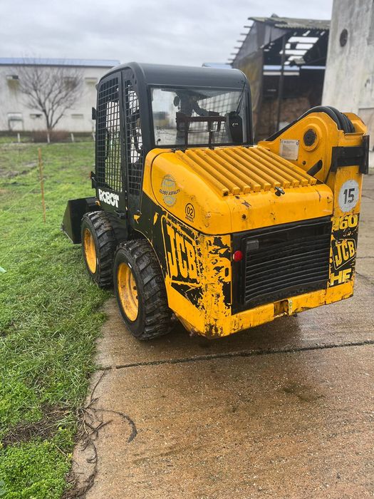 Mini-incarcator frontal JCB, Made in UK