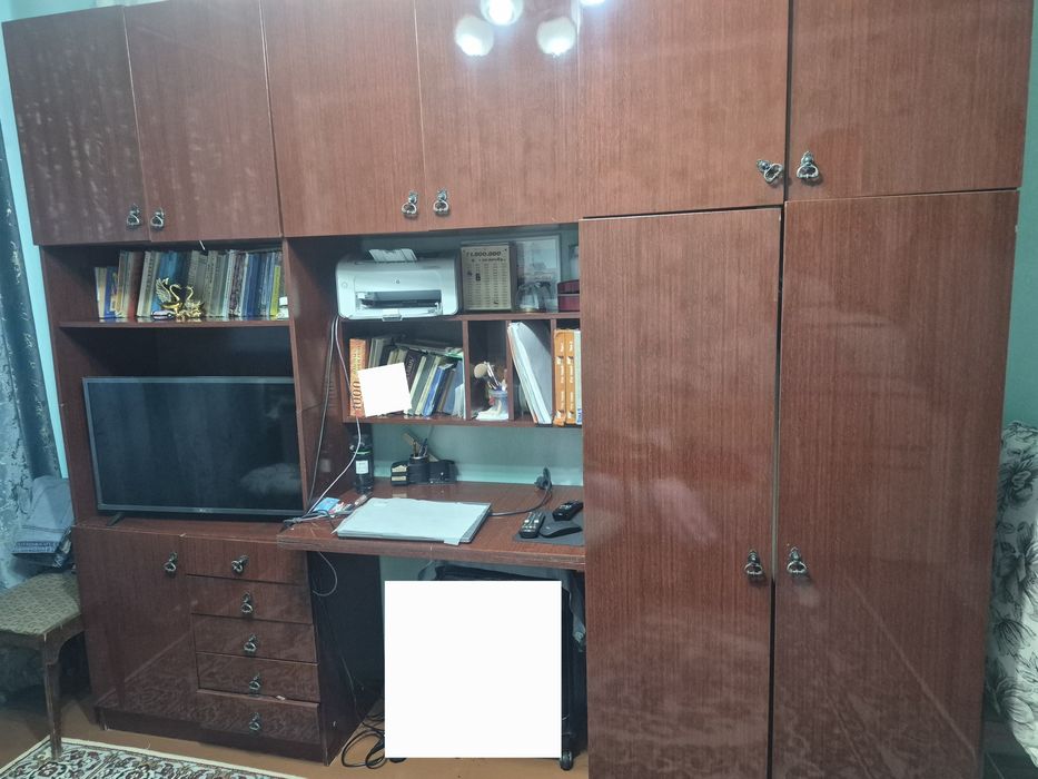 Мебель,  стенка полированная