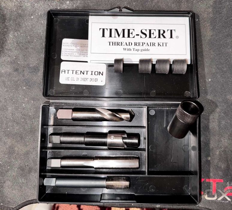 Kit reparatie filet Time Sert - dimensiuni M14, pas 1.5mm pentru baie de ulei Audi, VW, Honda si alte marci