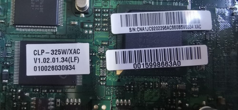 Placa logica imprimanta Samsung CLP 325W