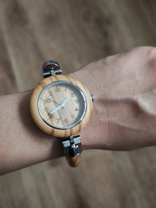 Ceas de mana lemn femei - BE WELL - nou, nepurtat