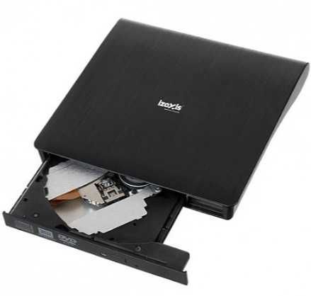 Външен DVD И CD четец на дискове с USB кабел