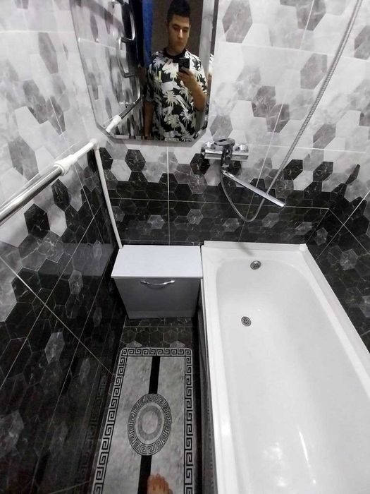 3 хона 4 хона килинган квартира сотилади