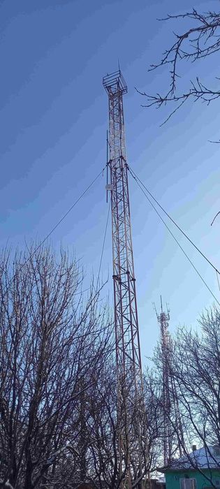 Pilon antena 26m, cabina echipamente si 300m teren, Paun - Barnova