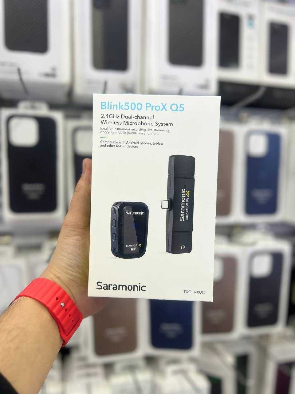 Saramonic Микрофон Blink500 ProX Mikrofon microphone iphone Samsung: 115  у.е. - Прочая аудиотехника Ташкент на Olx