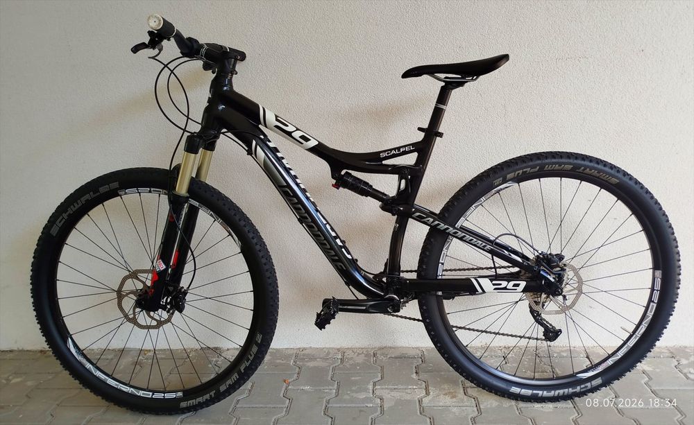 Cannondale 29r full suspensie cube