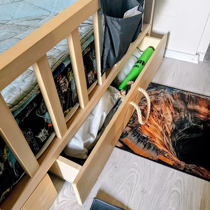 Pat Montessori, lemn masiv, 120x200cm