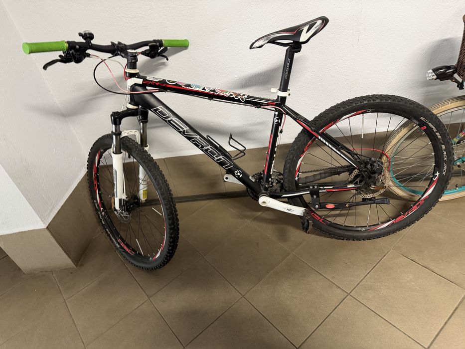Bicicleta Devron Pike S3 27v negru rosu C
