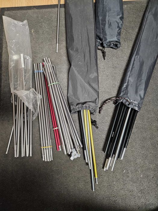 bete din aluminiu pentru cort alpin, diverse dimensiuni