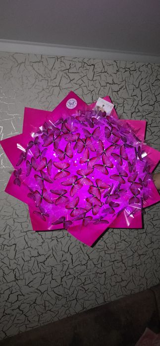 Букеты из бабочек