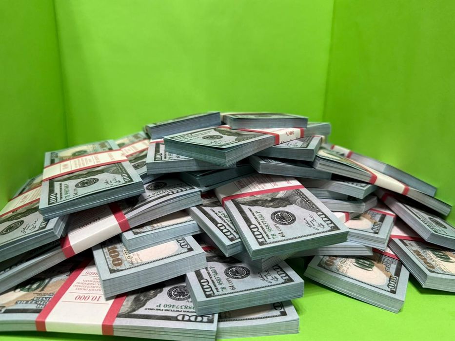 Фальшивые 100$ доллары, купюры, 100 долларов