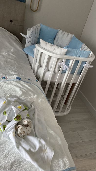 Продам кроватку nuvola lux Б/У