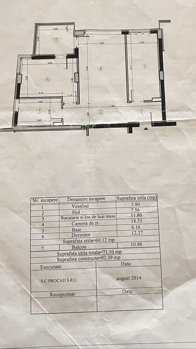 Apartament 2 camere – Complex rezidențial ARED, zona Prima Shops