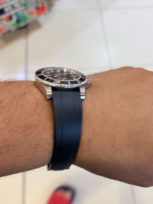 Submariner NoDate 41 mm cu bratara Oysterflexo