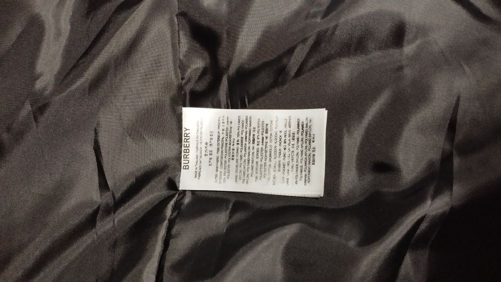 Куртка Burberry черная