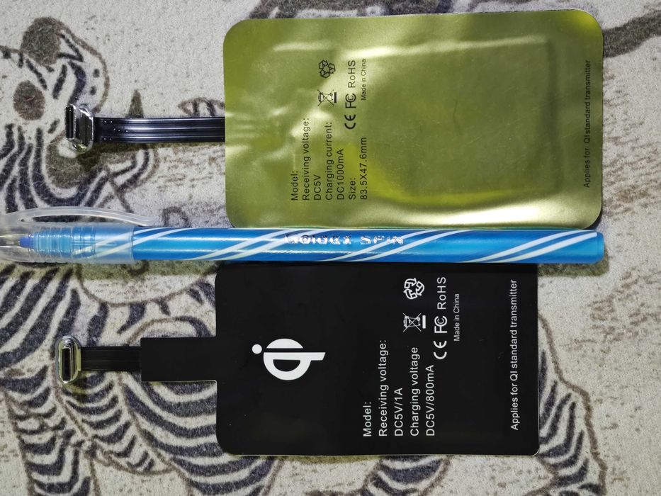 Адаптер за безжично зареждане на вашият смартфон (type - C)